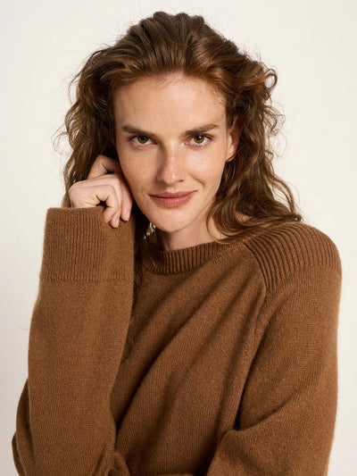 LANIUS Cropped Pullover GOTS