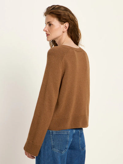 LANIUS Cropped Pullover GOTS