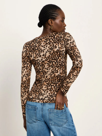 LANIUS Langarmshirt aus Tencel
