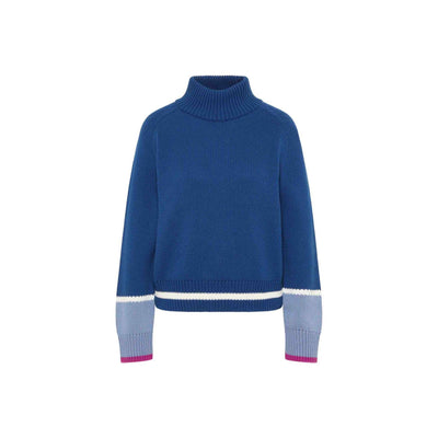 LANIUS Colourblock Pullover GOTS