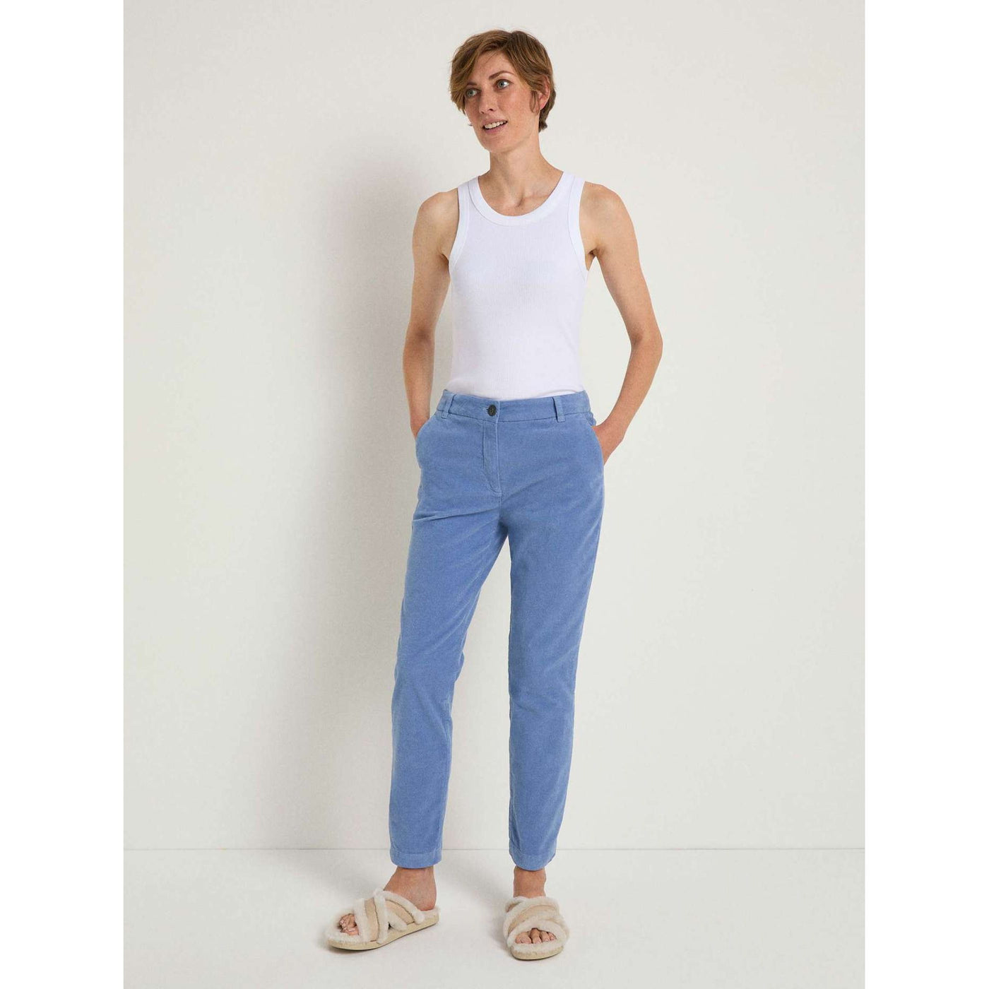 LANIUS Velvet Hose GOTS