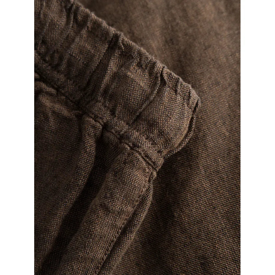 LOOSE LINEN SHORTS