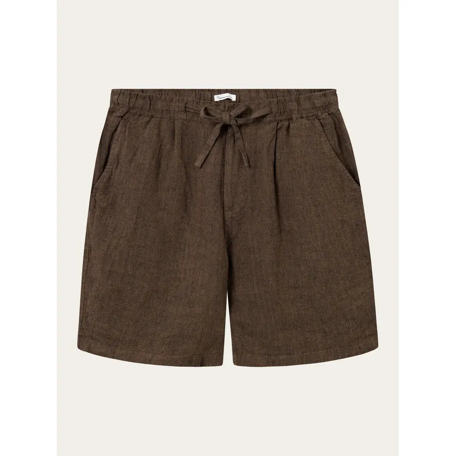 LOOSE LINEN SHORTS