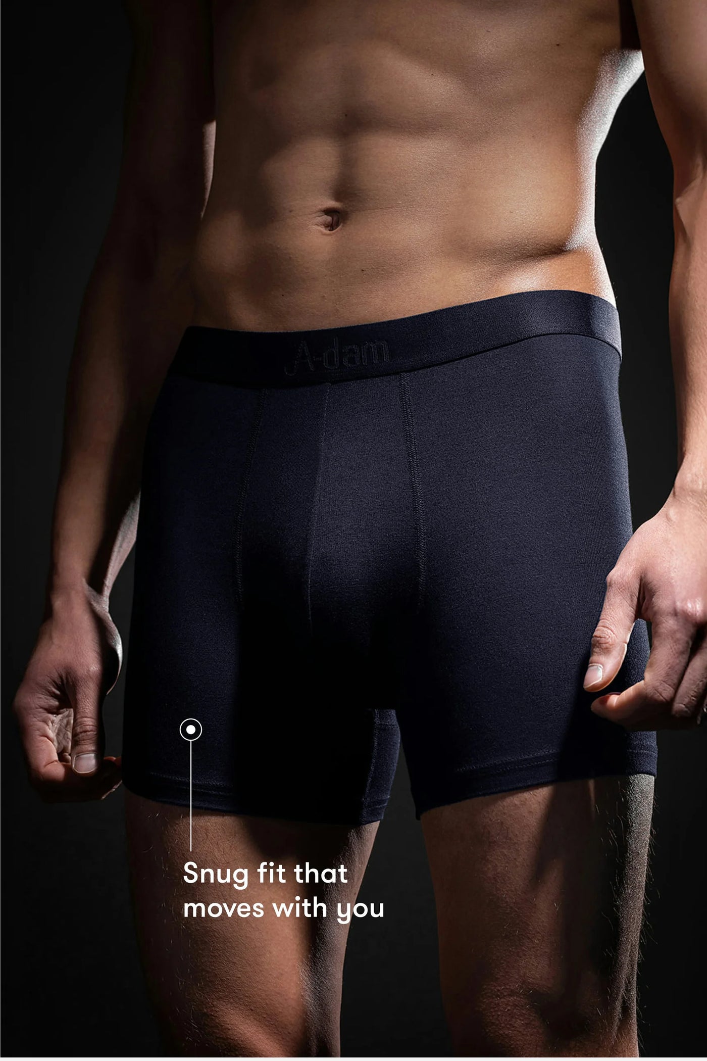 A-dam BOXER-BRIEFS PREMIUM NAVY