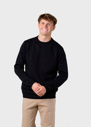 Mens basic cotton knit