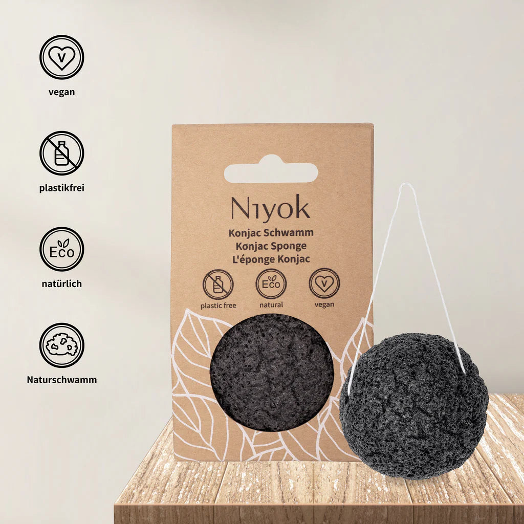 Niyok Konjac Schwamm