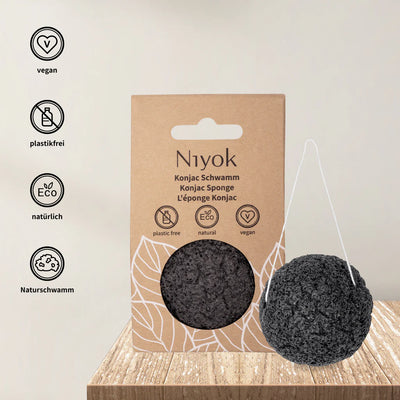 Niyok Konjac Schwamm