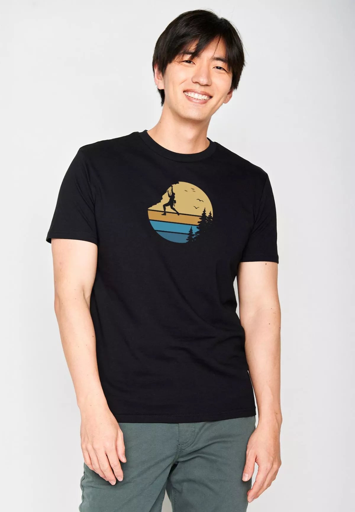 GREENBOMB Nature Cliffhanger T-Shirt