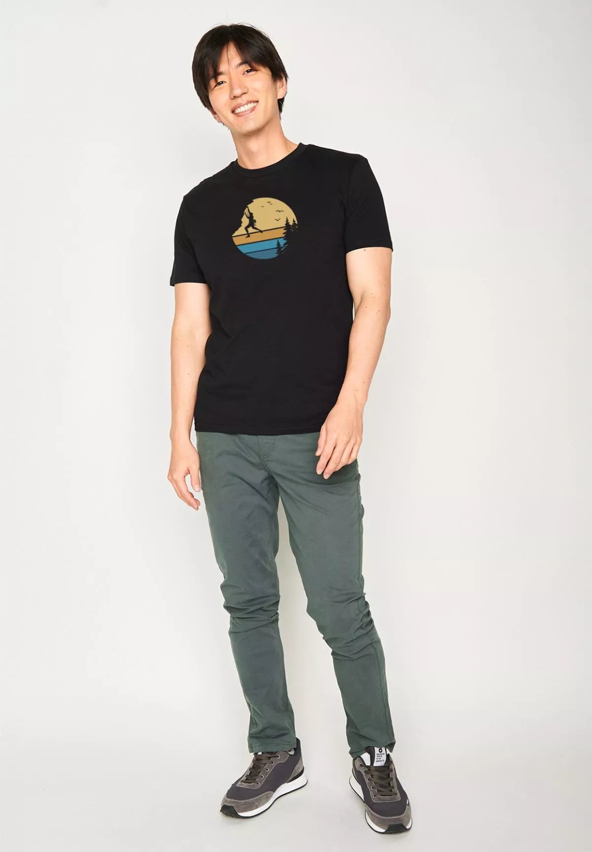 GREENBOMB Nature Cliffhanger T-Shirt