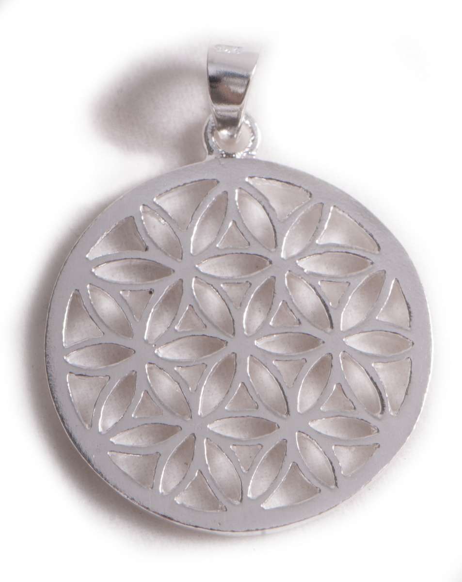 Berk Blume des Lebens Anhänger Silber