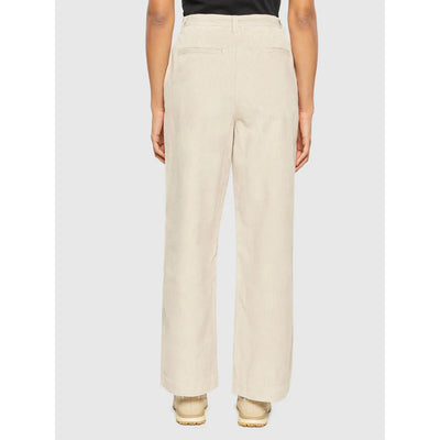 POSEY wide high-rise irregular corduroy pant