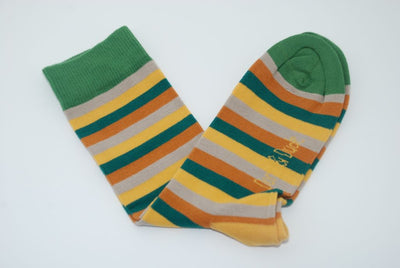 Doris & Dude Bamboo socks Gold Stripes, Damen