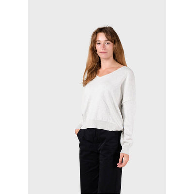 Randi V-Pullover aus Bio-Baumwolle