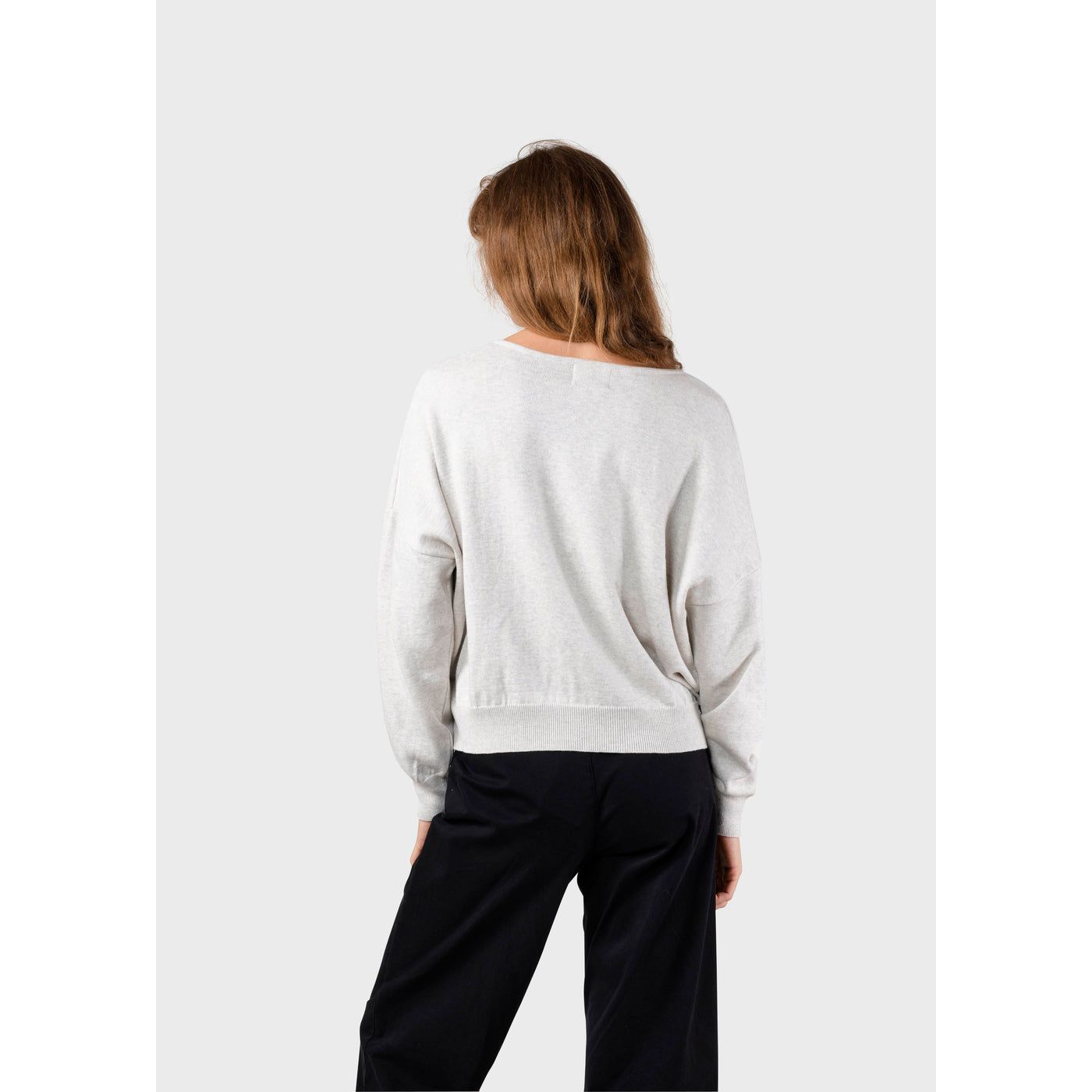 Randi V-Pullover aus Bio-Baumwolle