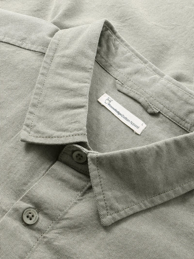 Regular fit light twill shirt