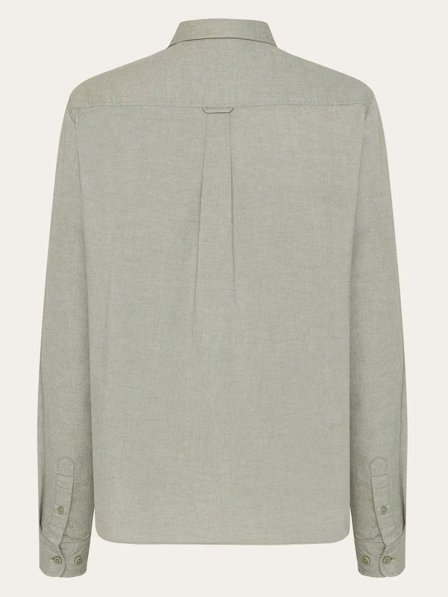 Regular fit light twill shirt