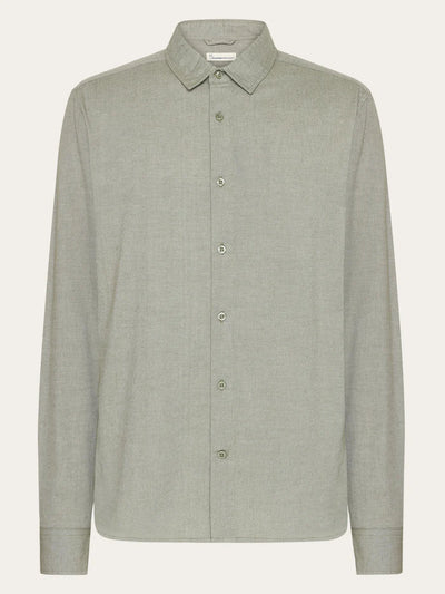 Regular fit light twill shirt