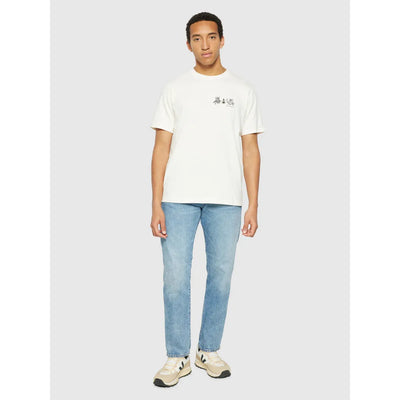Regular fit owl trip chest print t-shirt