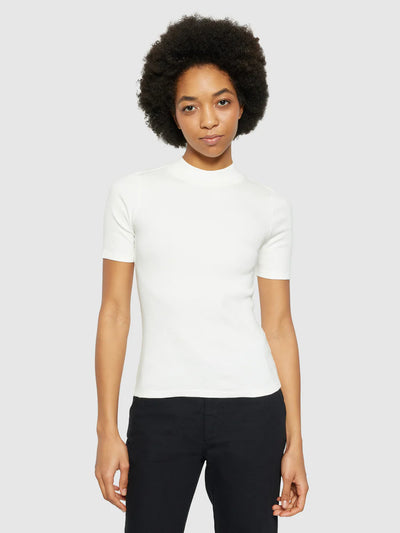 KnowledgeCotton Organic Damen Cotton High Neck Rib
