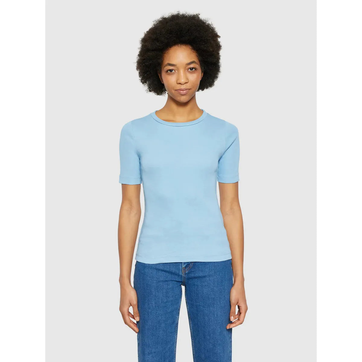 Rib t-shirt Regenerative Oranganic Certified