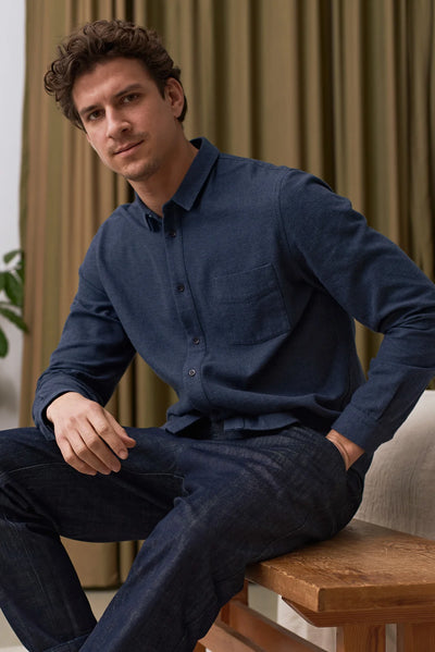 About Companions Simon Shirt eco flannel
