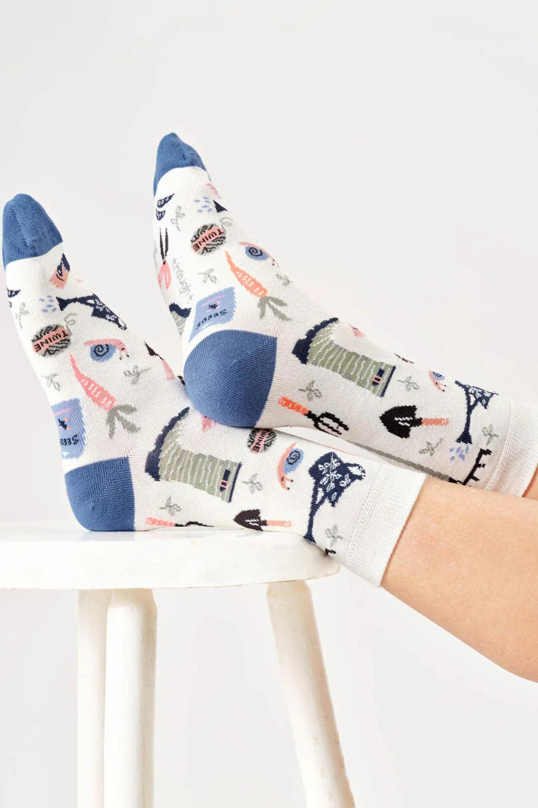Thought Socks Womens Gardening Organic Cotton