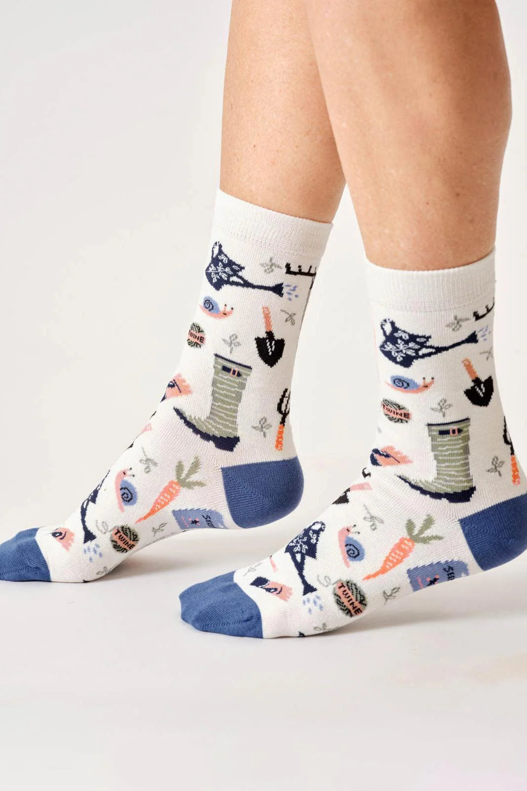 Thought Socks Womens Gardening Organic Cotton
