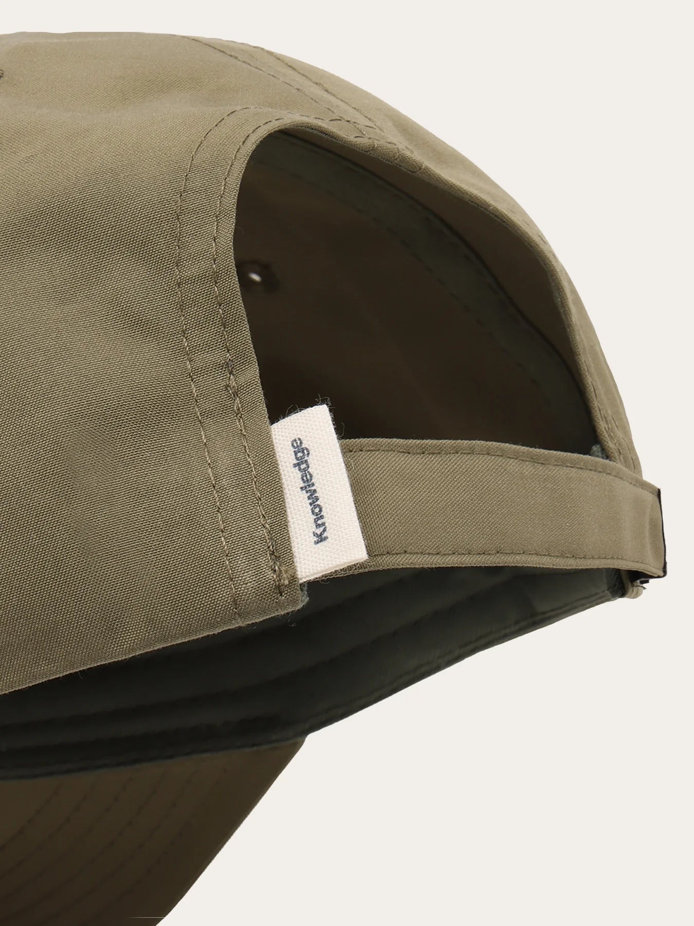 Knowledge Cotton Apparel Vent 200 Canvas Classsic Cap GOTS
