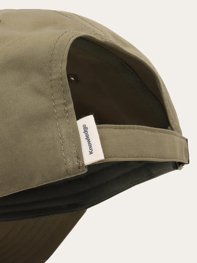 Knowledge Cotton Apparel Vent 200 Canvas Classsic Cap GOTS