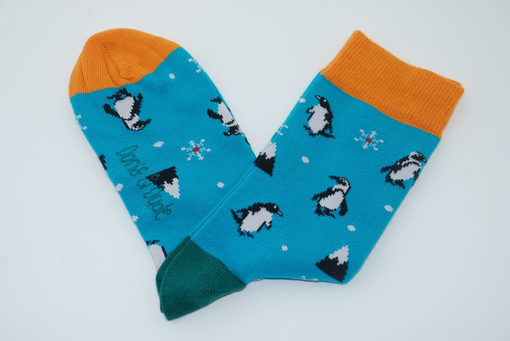Doris & Dude Bamboo Socks Pinguin, Damen