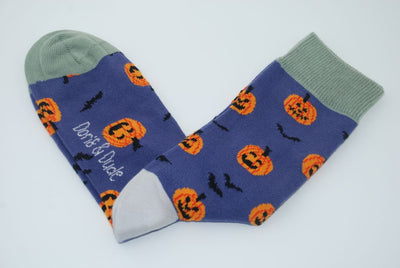 Doris & Dude Bamboo Socks Purple Pumkin