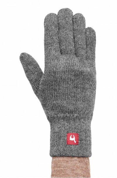 Alpaka Uni Fingerhandschuhe gefüttert