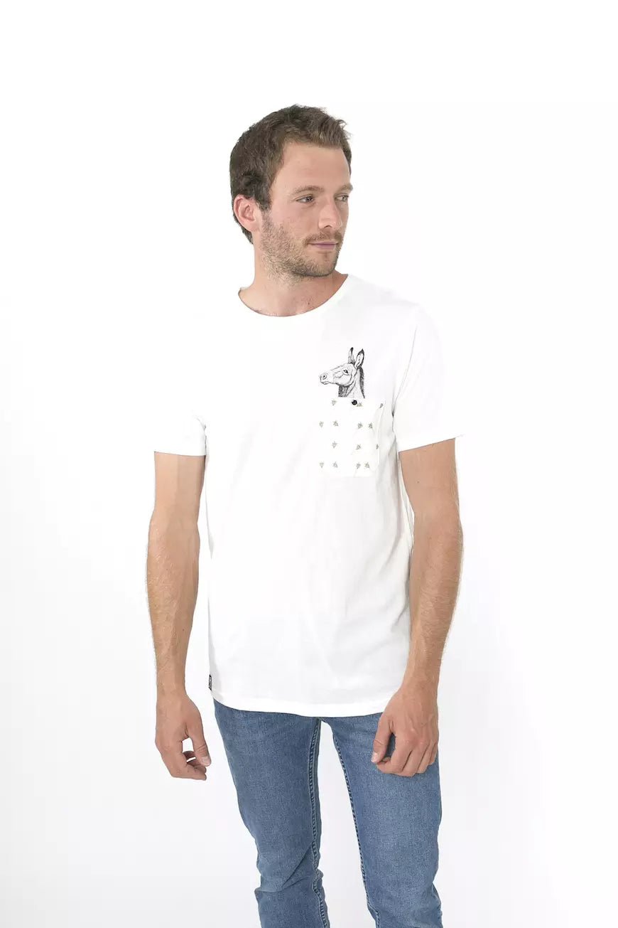 ZERUM Julian Men-T-Shirt Esel