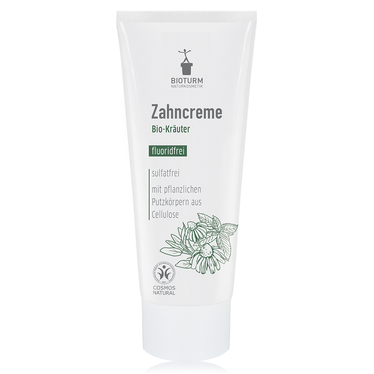 Bioturm Zahncreme Bio Kräuter - fluoridfrei