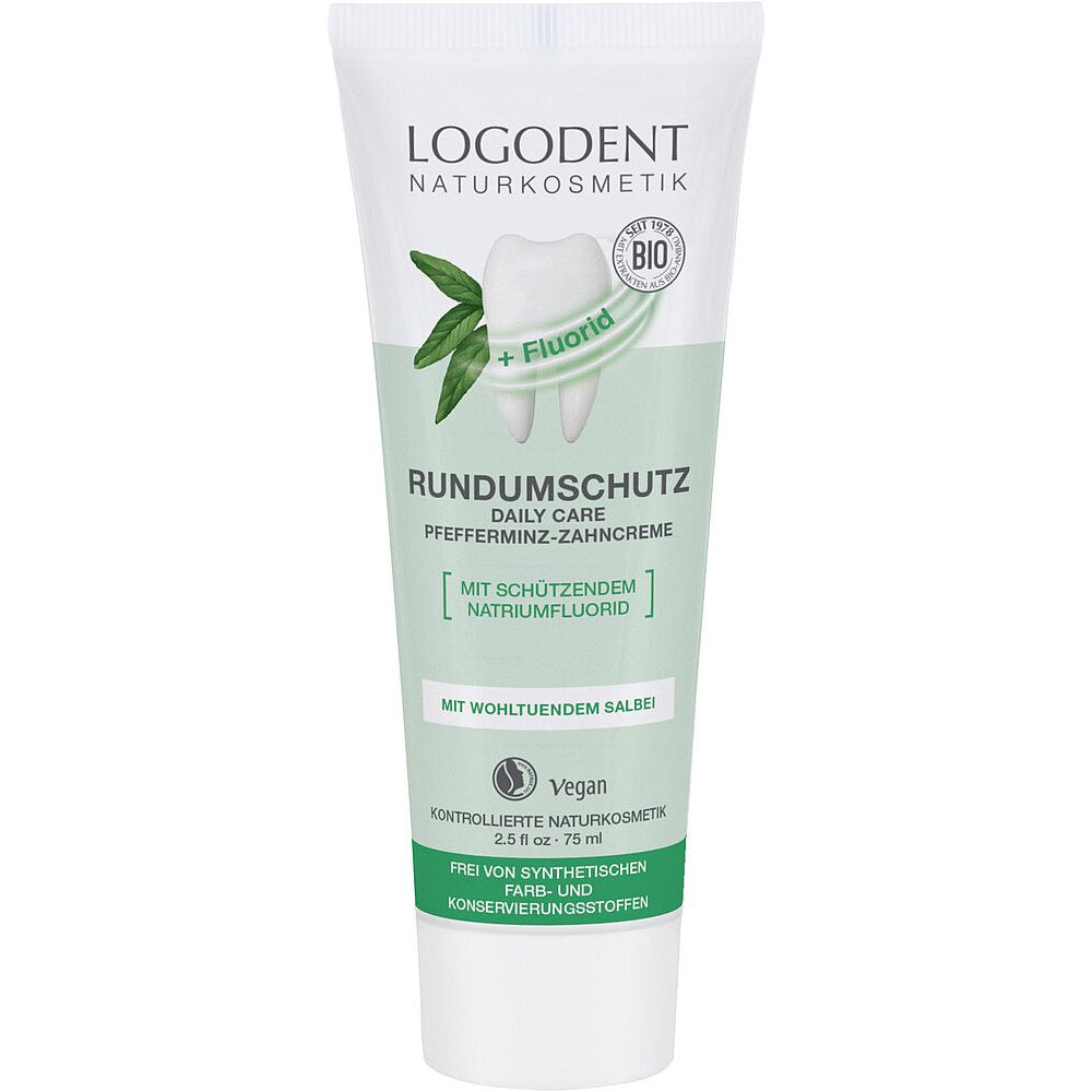 Logodent Rundumschutz Daily Care Pfefferminz Zahncreme