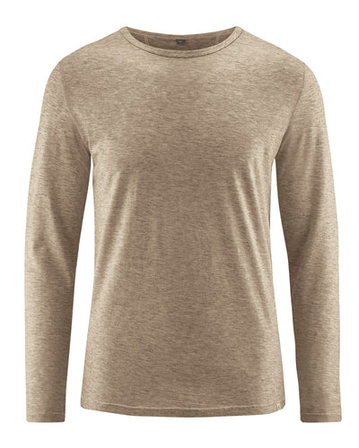 HempAge Herren Longsleeve mit Yakwolle