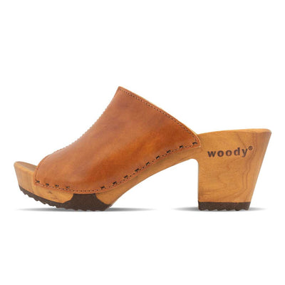 Elly Damen Clog Pantolette woody®