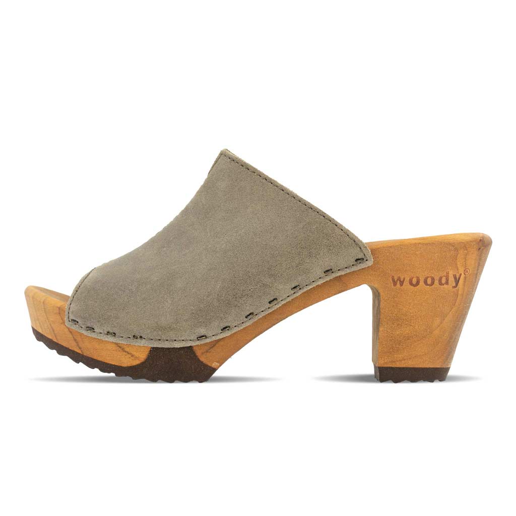 Elly Damen Clog Pantolette woody®