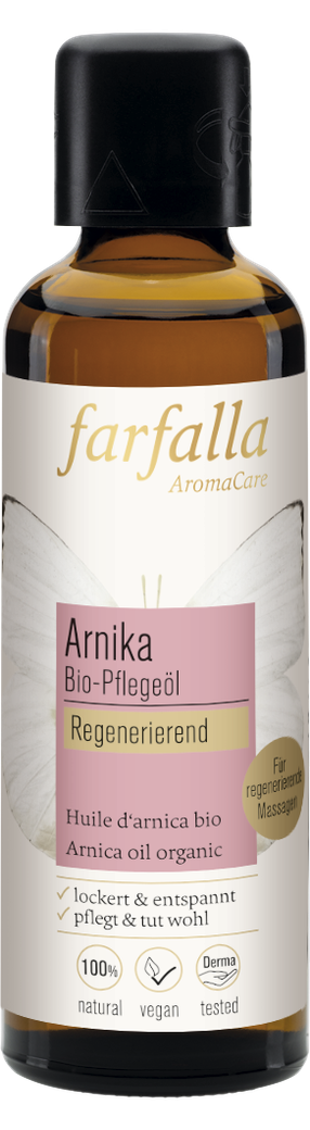 Farfalla Bio Pflegeöl Arnika / Regenerierend / 75ml