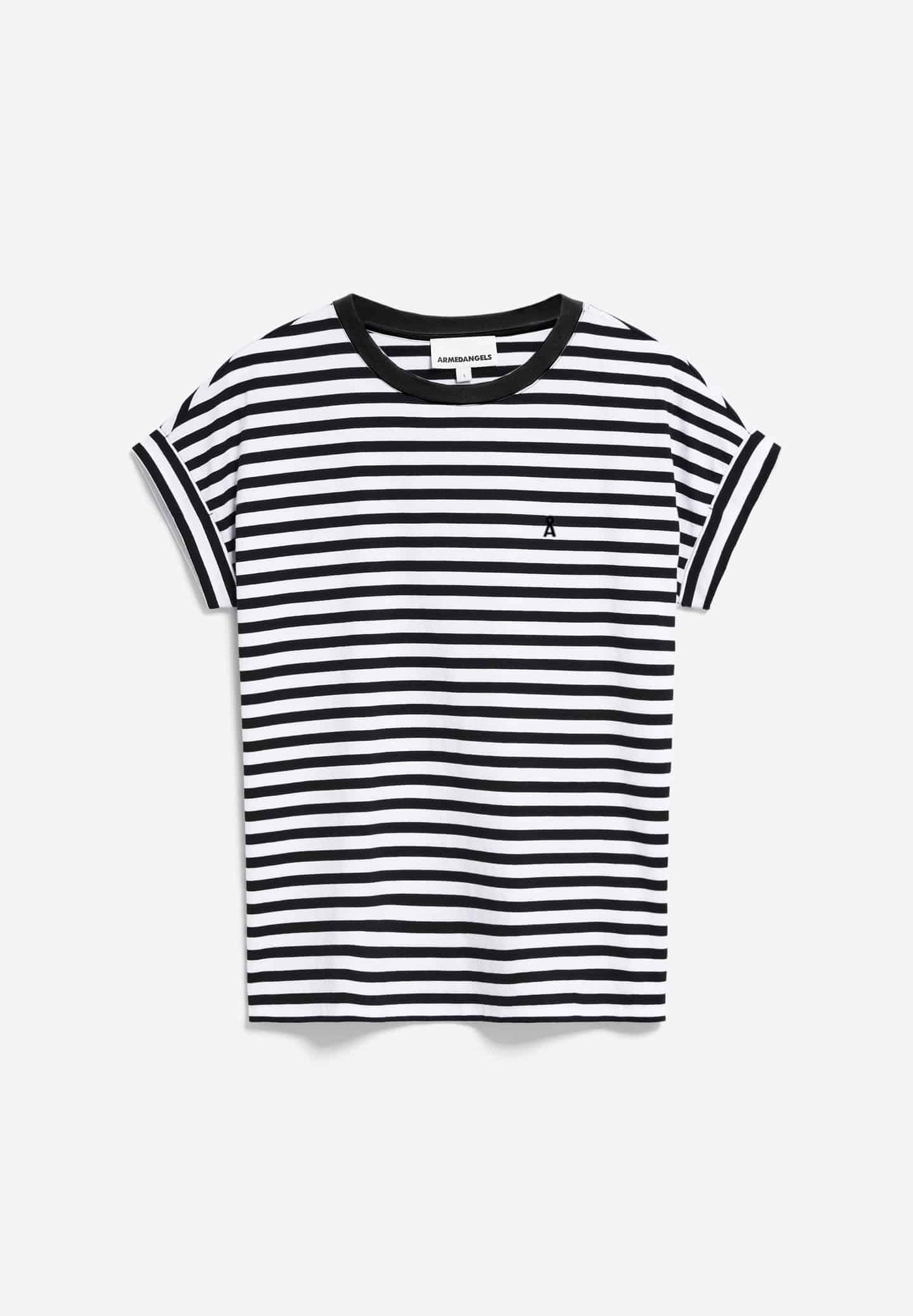 ARMEDANGELS IDAARA STRIPES T-SHIRT LOOSE FIT