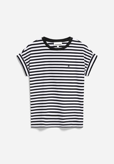 ARMEDANGELS IDAARA STRIPES T-SHIRT LOOSE FIT