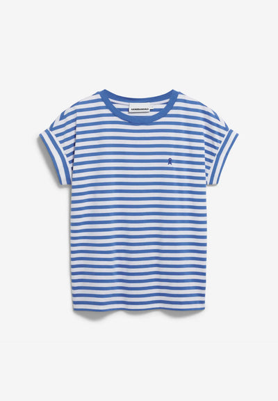 ARMEDANGELS IDAARA STRIPES T-SHIRT LOOSE FIT