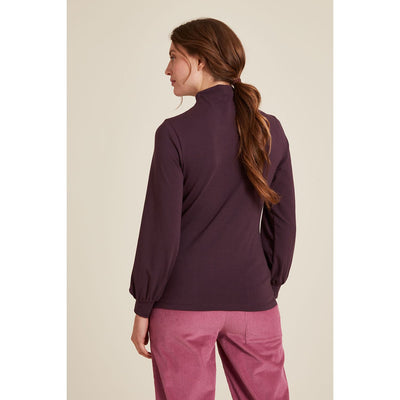 Feminine Jersey-Bluse