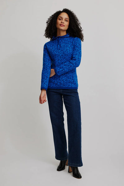 Tranquillo Jaquard-Pullover