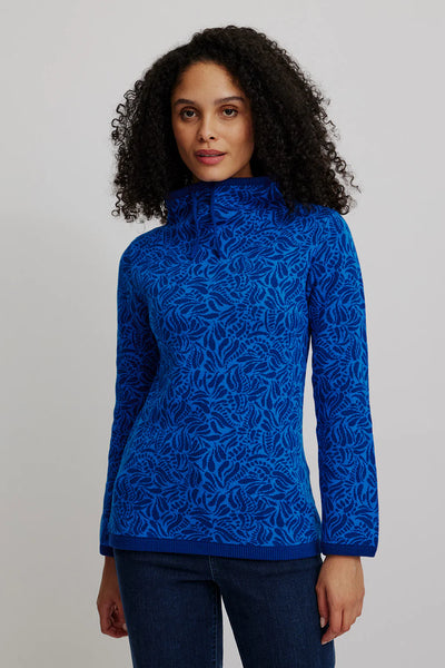 Tranquillo Jaquard-Pullover