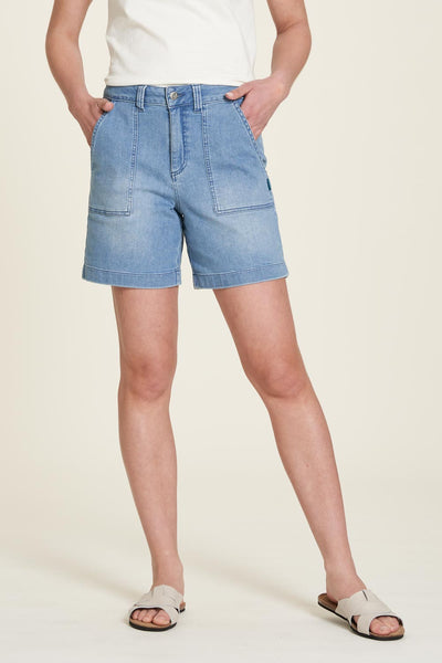 Shorts aus Bio-Denim