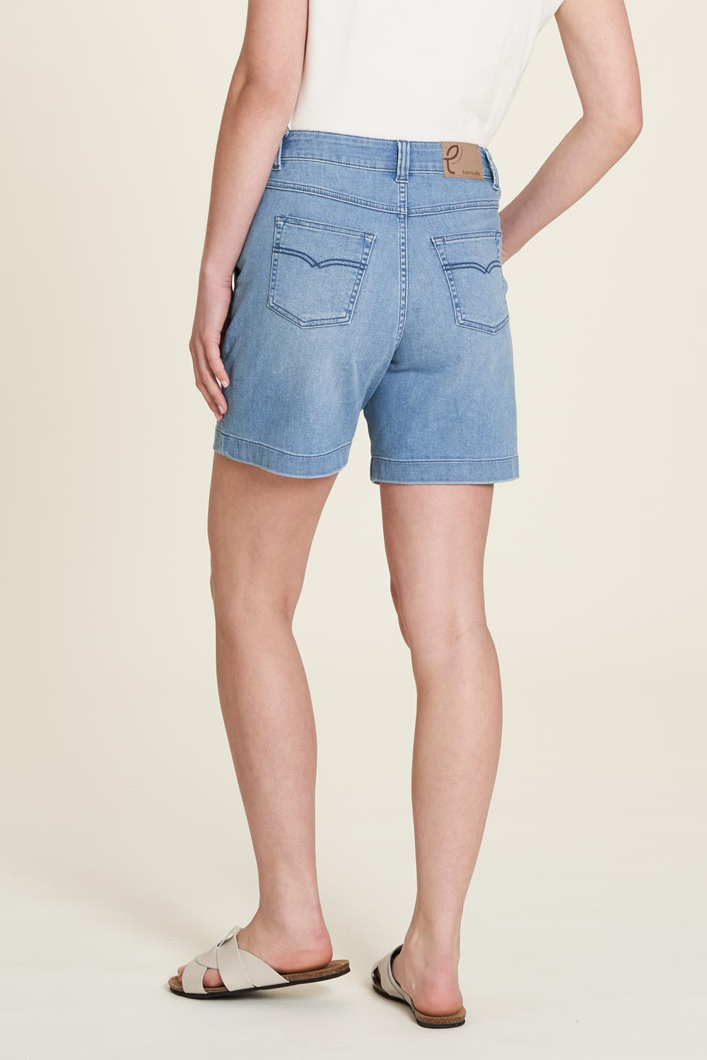 Shorts aus Bio-Denim