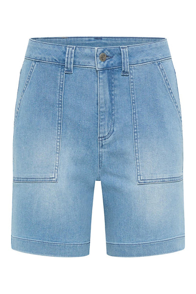 Shorts aus Bio-Denim