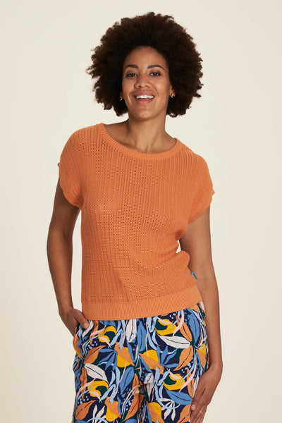 Lockeres Strick-Shirt