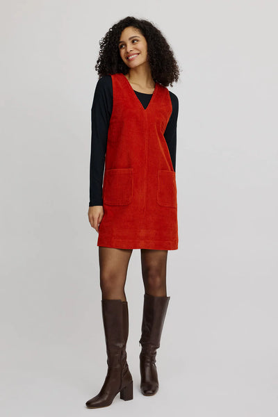 Tranquillo Cordkleid aus Biobaumwolle